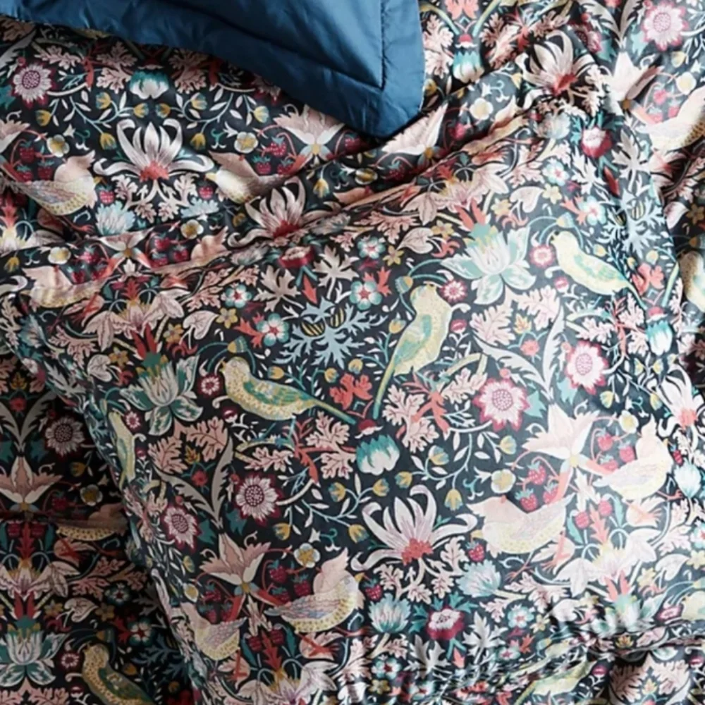 Liberty For Anthropologie Strawberry Thief Euro Sham